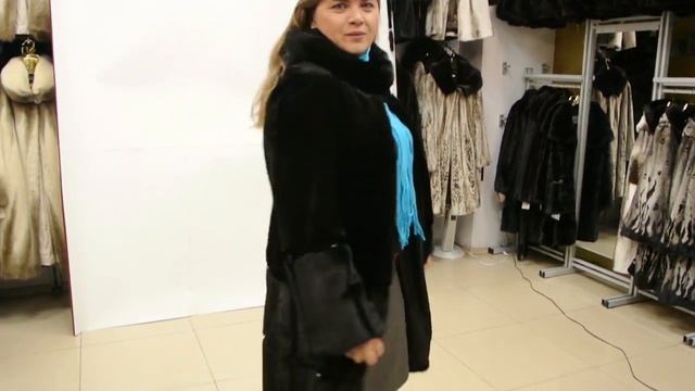 Шуба норковая, артикул: A44
