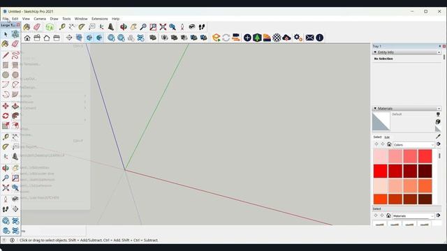 HIDE UNHIDE /SKETCHUP