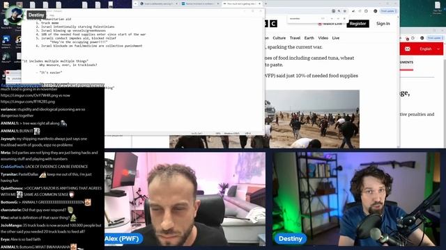 Dating Coach Challenges Destiny On Israel Palestine