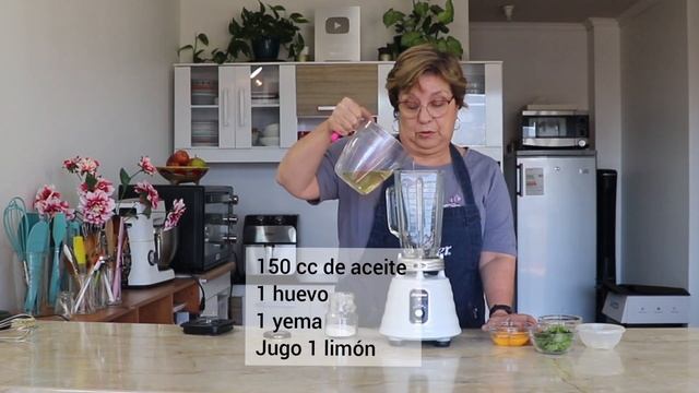 MAYONESA CON AJO Y CILANTRO