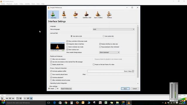 How To Disable History Or Recent Files Played From VLC Media Player.