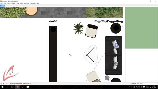 Speed Build Interior Scene Sketchup _ Interior Scene 1 _ Vray For Sketchup _  Complete Time Lapse