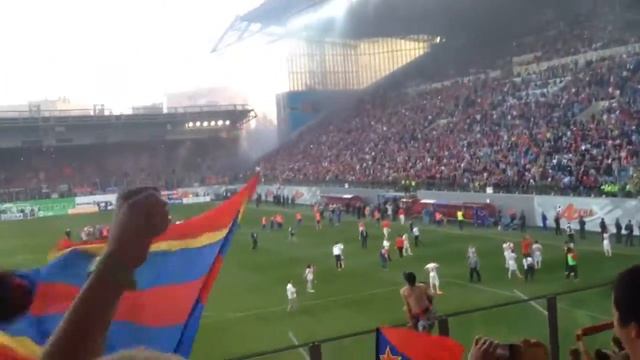 Празднование чемпионства номер 2