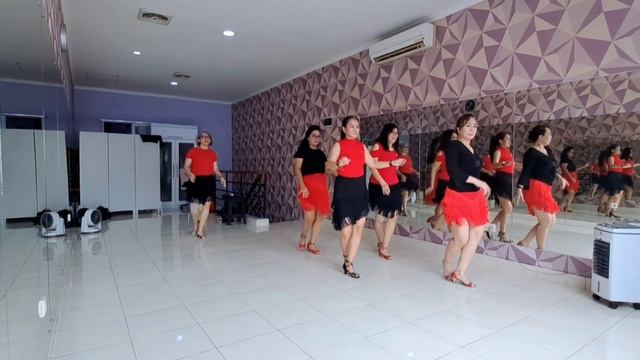 I Did It My Way (Salsa) • Boston Kowis Line Dance - Friday Class • ULD DKI 48 #uldjaktim