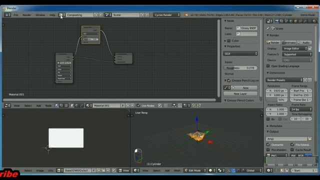Blender 3d Modelling - Table#3