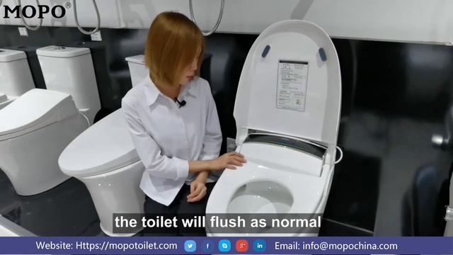 Intelligent Toilet How It Works Smart Home Technology China Smart Toilet Manufacturers And Supplier