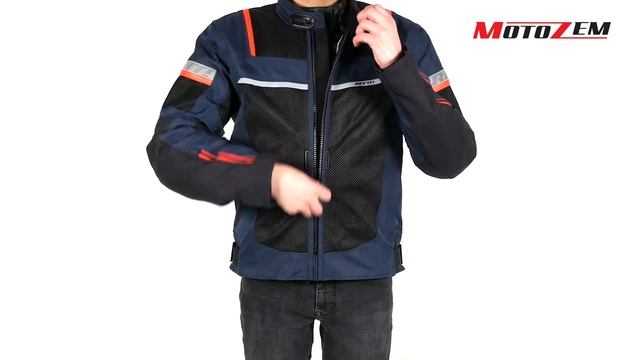 Bunda Na Motorku Revit Tornado 3 Tmavě Modro-černá