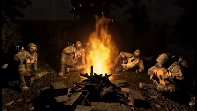 S.T.A.L.K.E.R. ночь костер гитара (Slowed)
