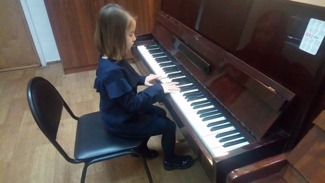 Климова Екатерина исполняет: И. Беркович  Этюд Фа мажор