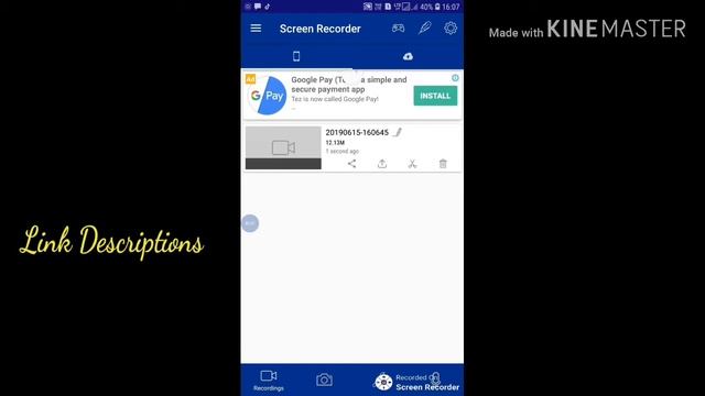 HOW TO DOWNLOAD FREE OF COST MOBILE SCREEN RECORDER LIFE TIME