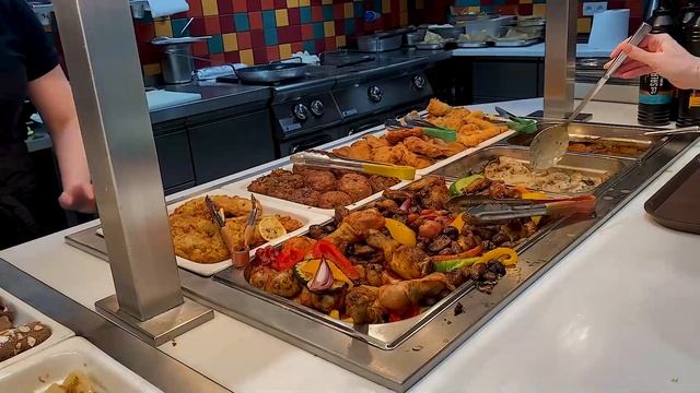 Food Court In Millennium Hall. Street Food In Poland. Rzeszow