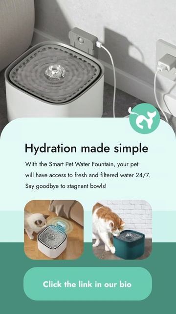 💦 The Ultimate Pet Hydration Solution! 🐕🐈 #PetWellness #ConvenientCare