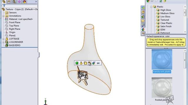 29 - Changing The Appearance Of Templates | SolidWorks 2013 Fundamentals