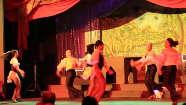 Cuba, Varadero. Hotel Be Live Turquesa. Варадеро, шоу в отеле. Куба.