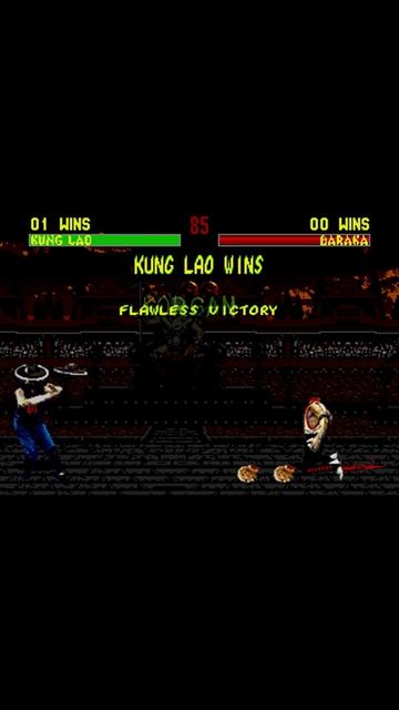 MK2 Kung Lao Fatality 2 головы