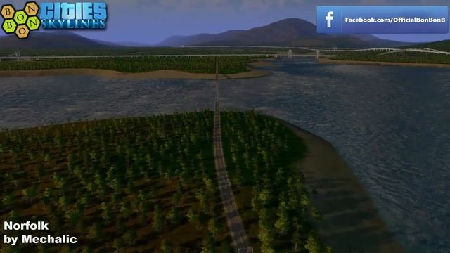 #CitiesSkylines - What Map - Map Review 664 - Norfolk