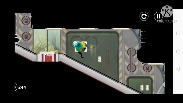 Ворон спас леона, вектор.