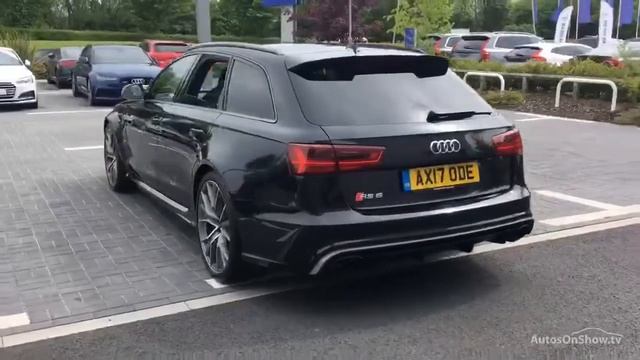 AUDI A6 RS6 PLUS AVANT TFSI QUATTRO BLACK 2017