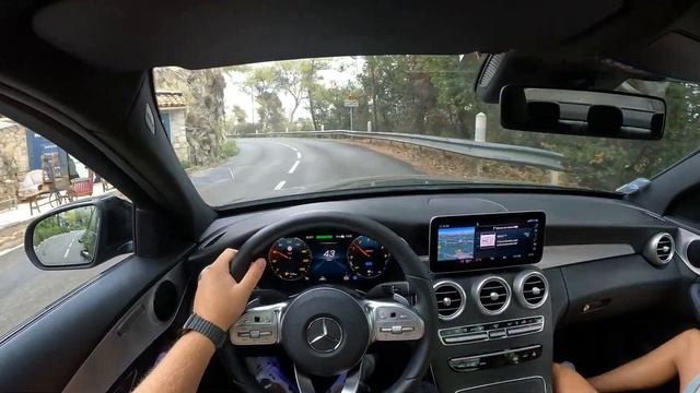 EQ POWER C300de 306HP MERCEDES-BENZ || 4K POV ASMR TEST DRIVE - DRIVENGER