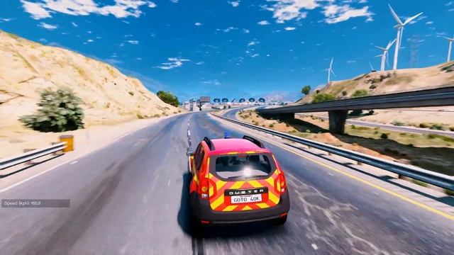 Dacia Duster 2011 VLCG Sapeurs-Pompiers 🔥 GTA V MOD 4K/60FPS GTX 1080Ti Vs _REVIEW