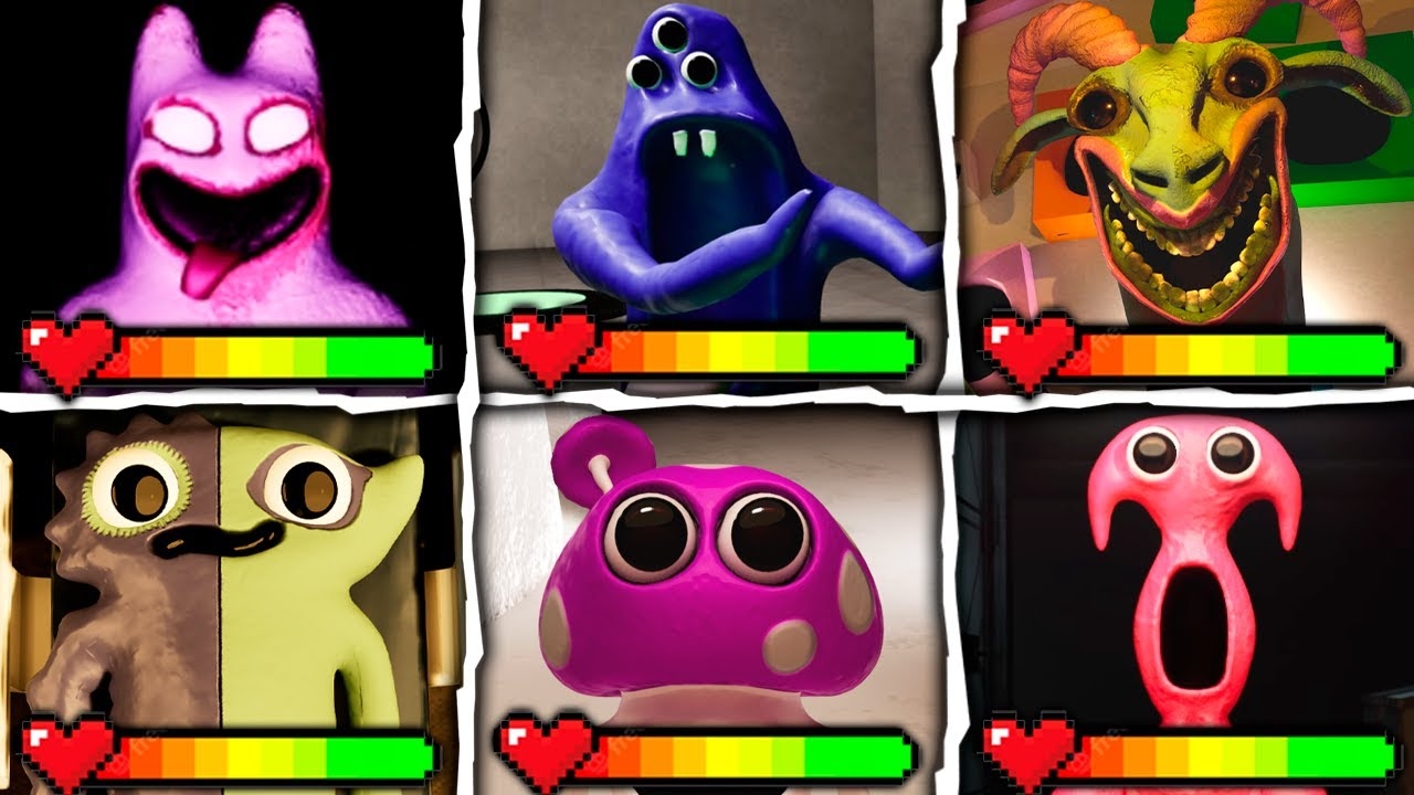 Сад Бан Бана 0 - Все Боссы С Жизнями (Garten Of Ban Ban)