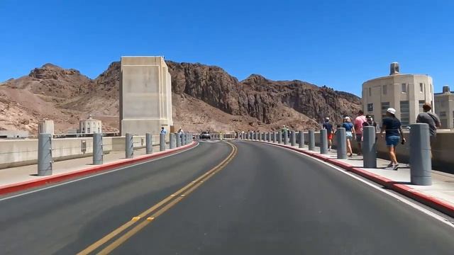 Electric Unicycle Ride With Hoover Dam And Big Horn Sheep