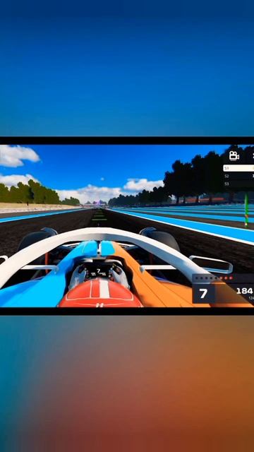 Overtaking In 200 Kmh In France Track In F1 Mobile Racing 2022 #shorts
