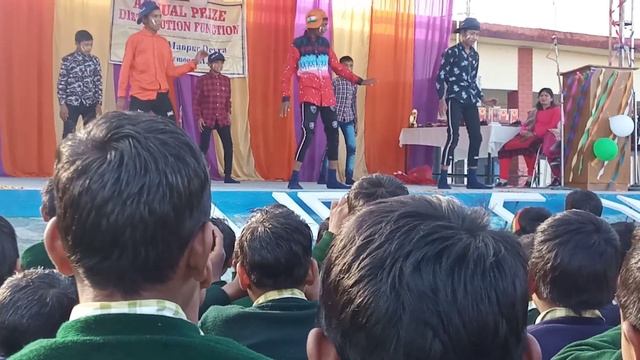 Govt.sen.sec.school.manpur Deora Break Dance 8th Class Boys