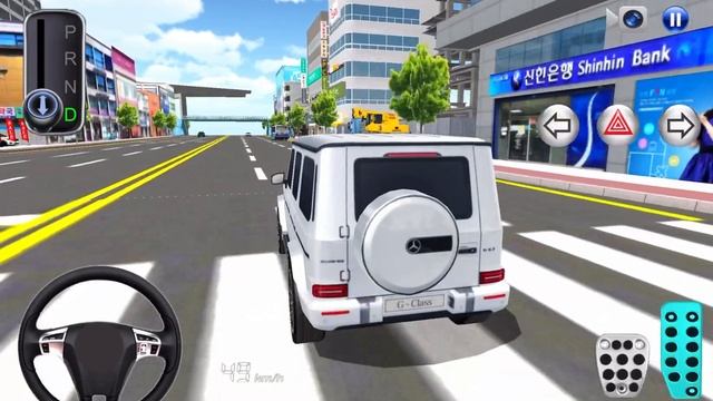 3 Brand New Mercedes G 63 Suv In The Showroom Delivery And Washing Fuel Up _3d Driving Class