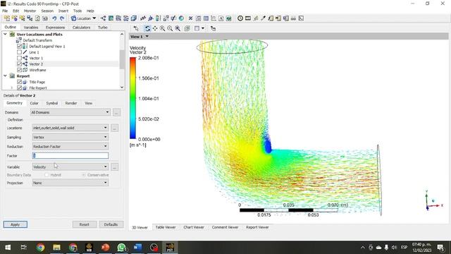 Introducción A ANSYS Fluent Clase 16 – Exportar Resultados Entre Fronteras (procesamiento)