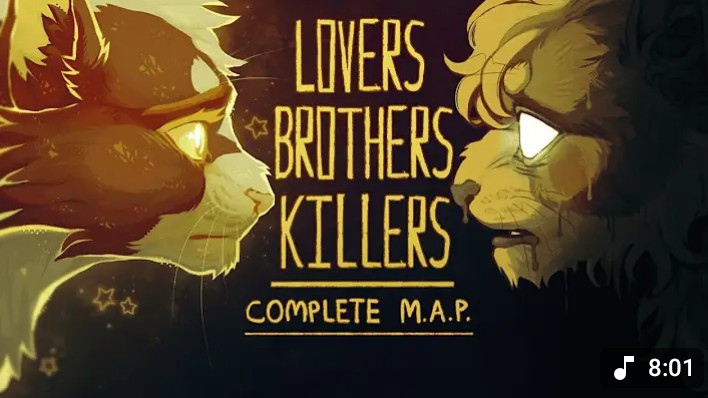 Lovers Brothers Killers (Mr Fear 2) || COMPLETE MAP || Warriors Zombie AU