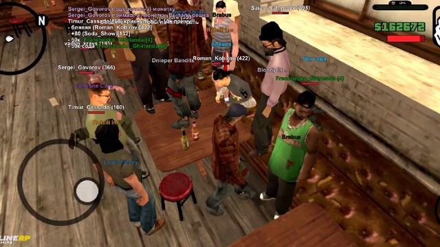 ПОШОЛ В БАР ОНЛАЙН РП ПОДНЯЛ БАБОК С 50К!#ОНЛАЙНРП