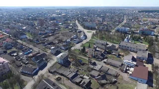 Любомль.  Аерозйомка. .Частина 1.