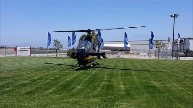Army AH-1F Cobra Arrival In Chino, California