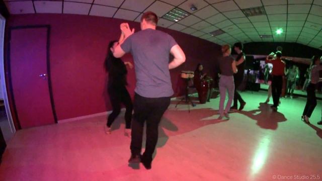 Salsa NY Style. Mikhail Trofimchuk & Aanastasia Makeeva || MAMBO Party By Dance Studio 25.5