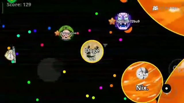 Playing Agar.io With Fangs!!