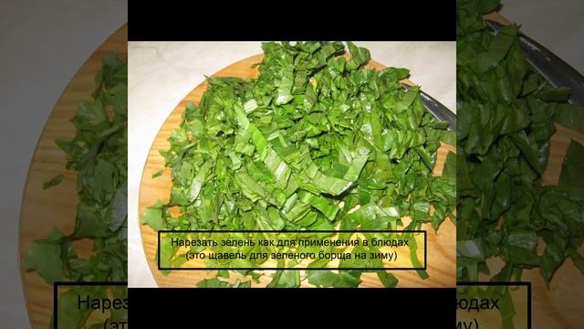 Заморозка зелени на зиму!