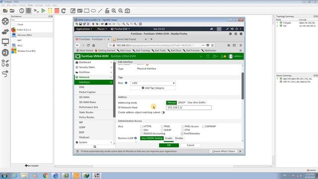 How To Create An IP Address On Fortigate Interface?