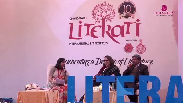 Niharika Bhuwania Hosts Literati 2022 | Annual Literature Festival | Chandigarh Literary Society