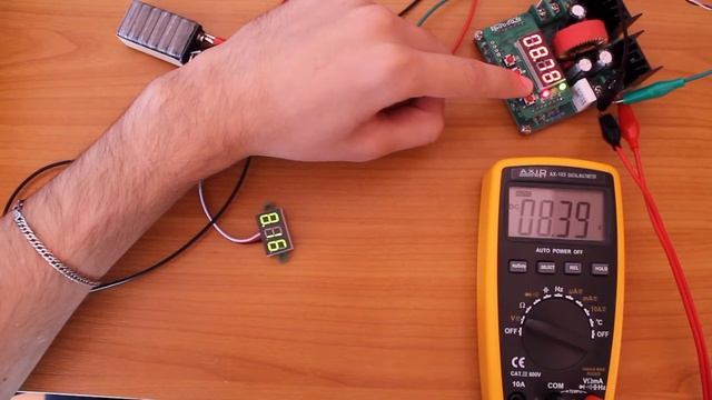 Mini Voltmeter 0-32V Review, From Banggood