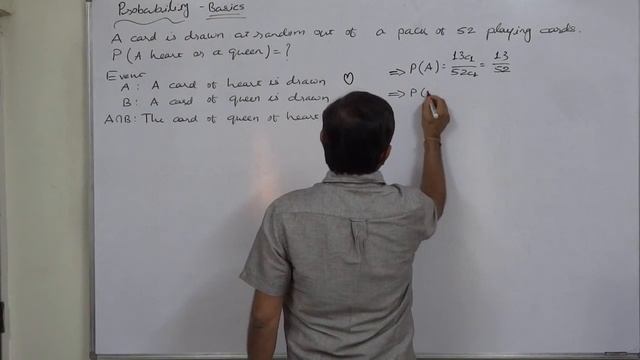 Probability 64 Basics   Probability Of Drawing A Card Of Queen Of Heart