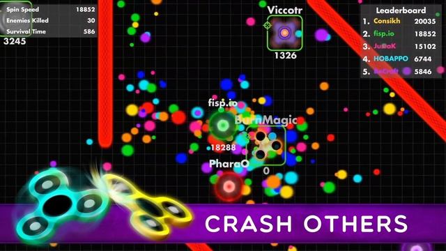 Fisp.io Spins Master Of Fidger Spinner