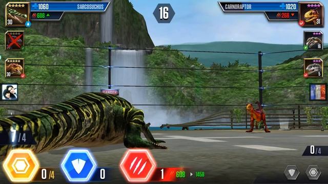 LOS TRES MAS FUERTES-Antarctopelta-Jurassic World
