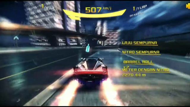 Asphalt 8 Engine Cup Ferrari FXX K 1.26.229 (Tokyo Rev) Improve