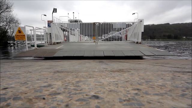 Arrival Of The Windermere Ferry - Perfect Camera Positioning