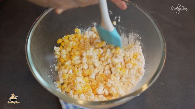 Cheese Fried Corn At Home! Delicious, Crispy ! Easy Fried Corn Recipe