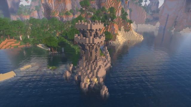 Shipwreck LIGHTHOUSE Timelapse : Minecraft 1.13.2 Let's Build