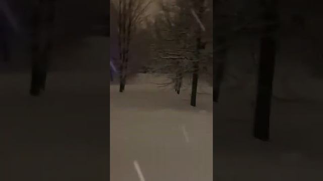 Москва красивая, зимняя.