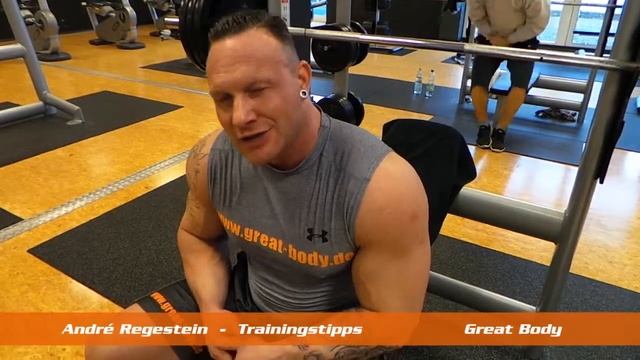 IFBB Andre Regestein Training Vorstellung Great Body