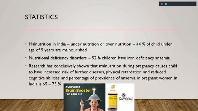 Statistics Of Child Health - By Dr Gayatri Mulye
